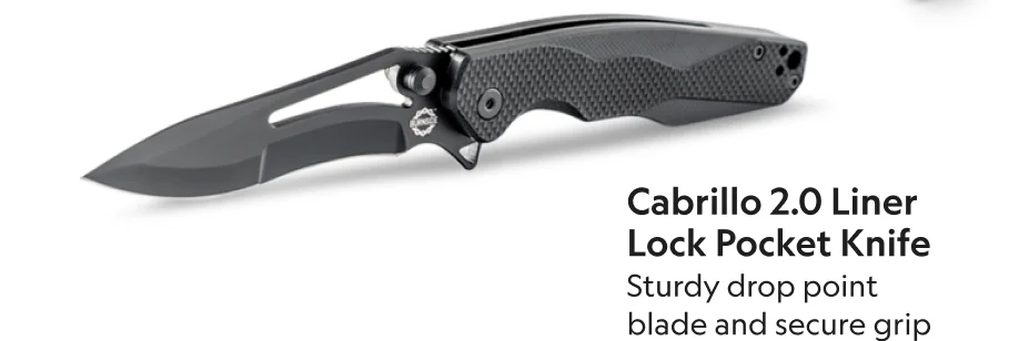 Cabrillo 2.0 Liner Lock Pocket Knife