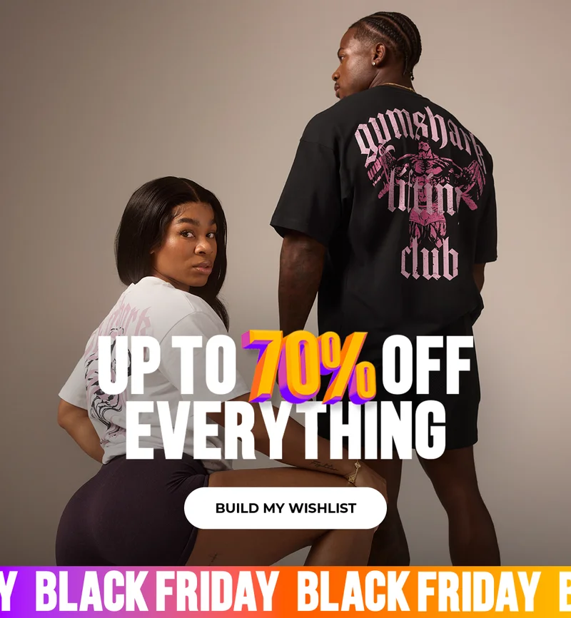 UP TO 70% OFF EVERYTHING. BUILD MY WISHLIST.