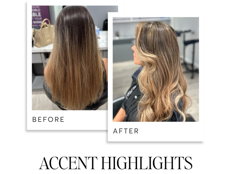Before & after | Accent Highlights