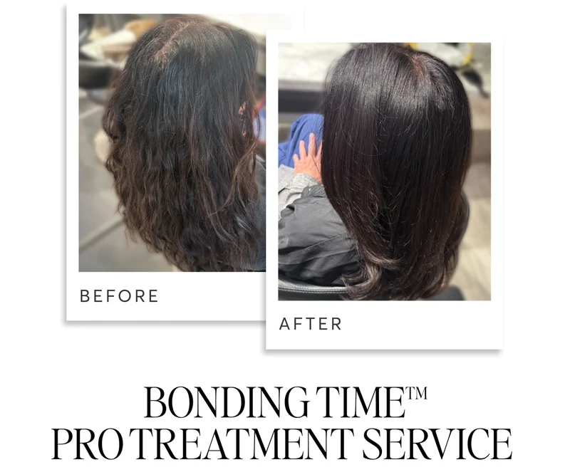 Before & after | Bonding Time™ Pro Treatment Service