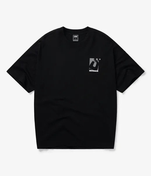 Product image of the Initial Box T-Shirt in Black