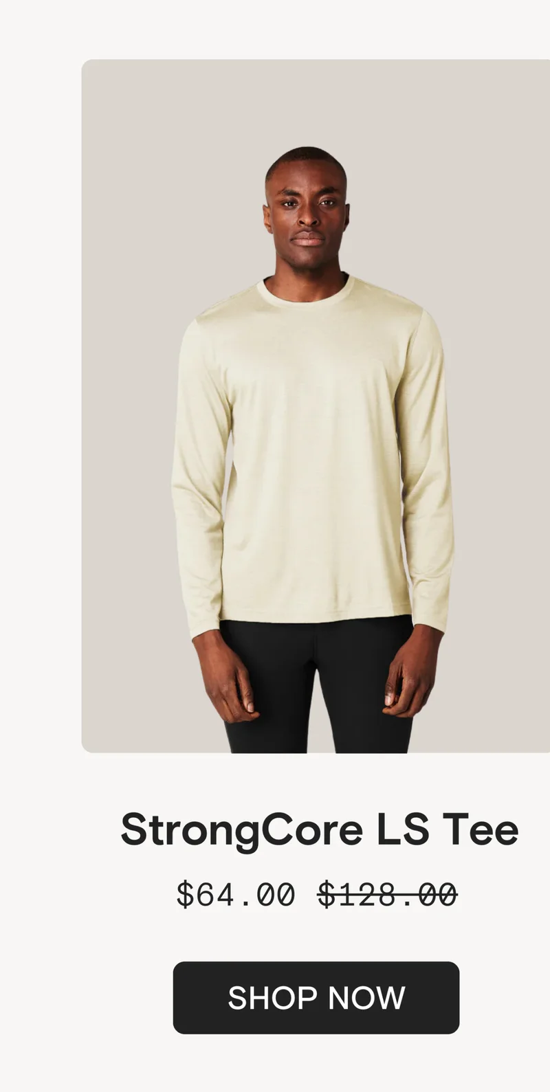 StrongCore Long Sleeve Tee