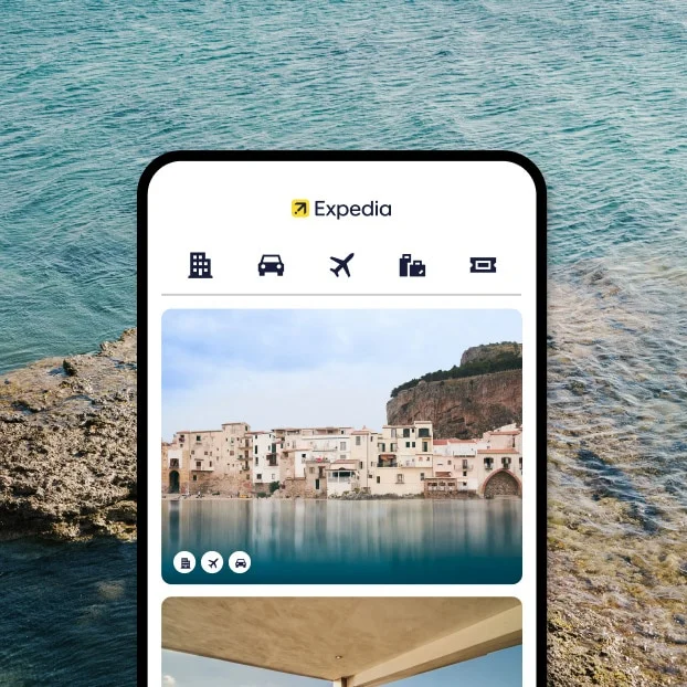 Use the Expedia app to save on and manage your next trip.