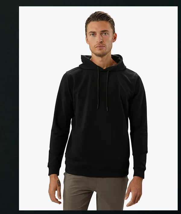 Black Hyperloop Hoodie