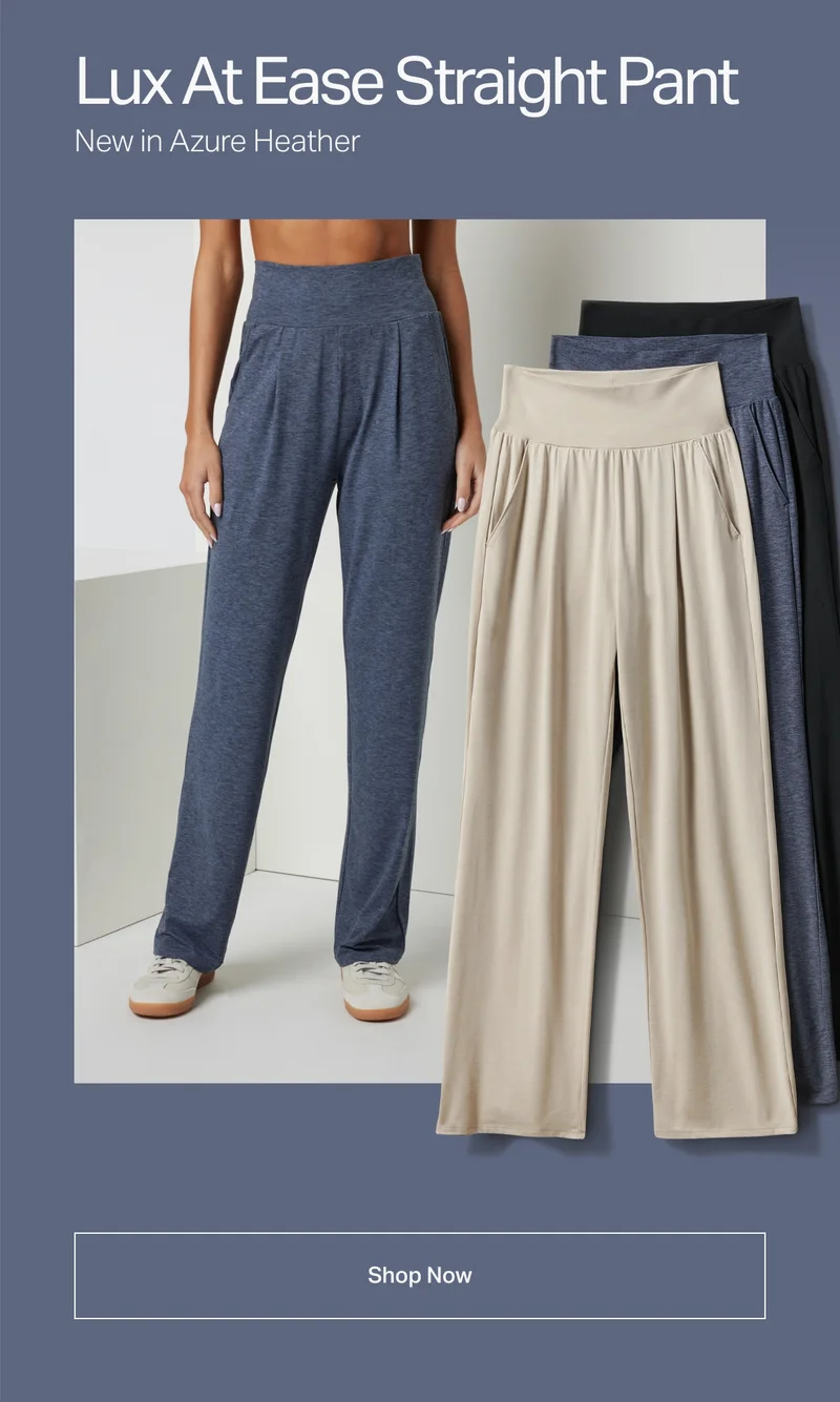 Lux At Ease Straight Pant