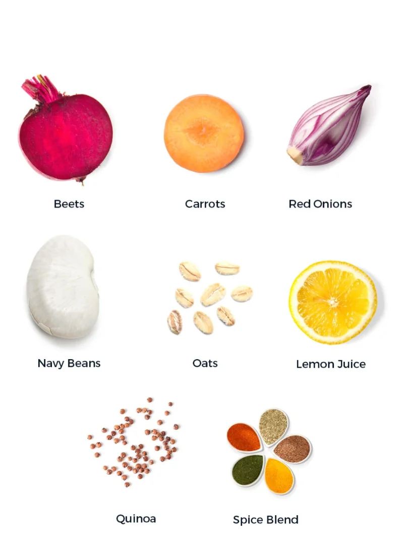 Ingredients: The Actual Purple Burger