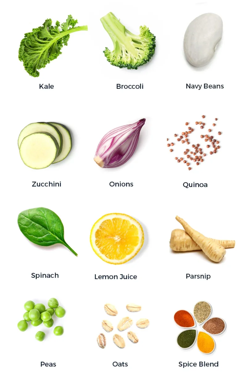 Ingredients: The Actual Green Burger