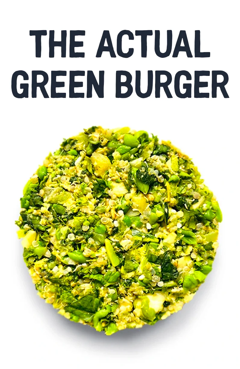 The Actual Green Burger