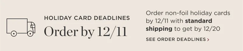 See Order Deadlines