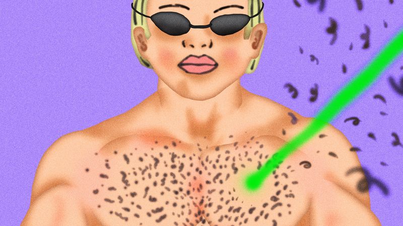 Image may contain: Baby, Person, Body Part, Shoulder, Skin, Tattoo, Face, Head, Photography, and Portrait Laser Hair Removal for Men