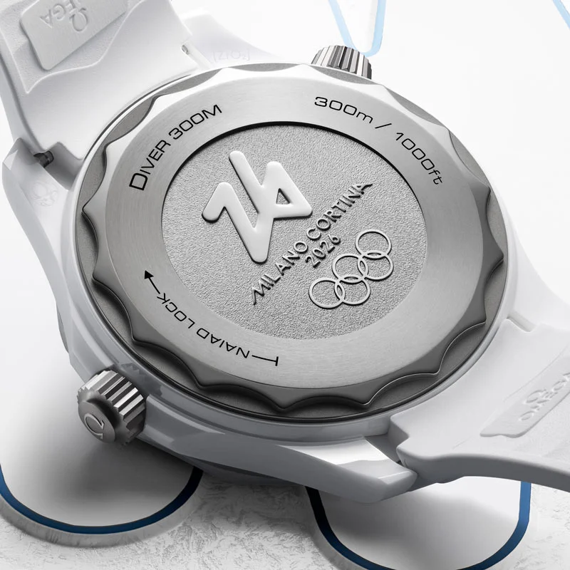 Seamaster Diver 300M Milano Cortina - Caseback