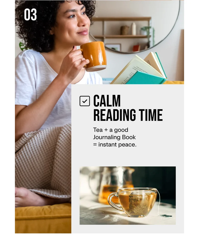 calm reading time