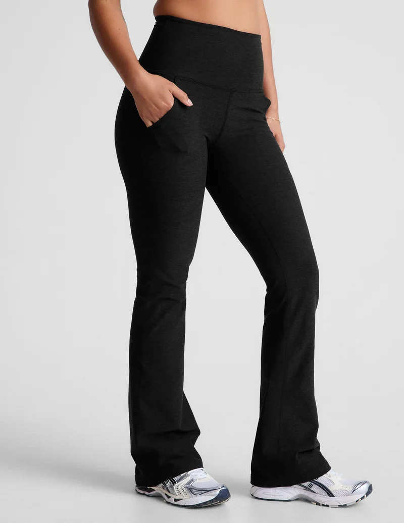 Image of Spacedye High Waisted Practice Pocket Bootcut Pant