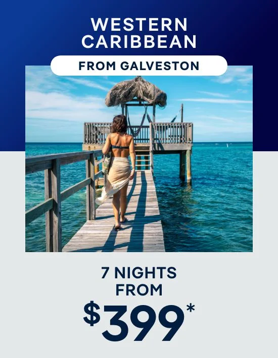 The Western Caribbean – 7 Nights From Galveston – Click to View Cruises & Book Now