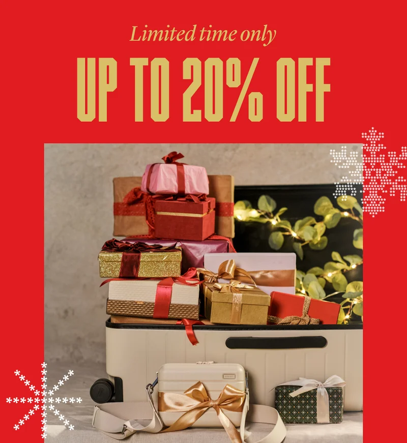 Limited time only: UP TO 20% OFF