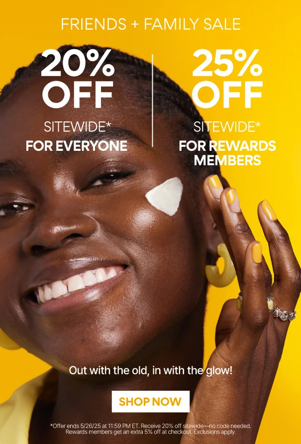 FRIENDS + FAMILY SALE
