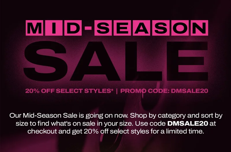 Shop the mid-season sale