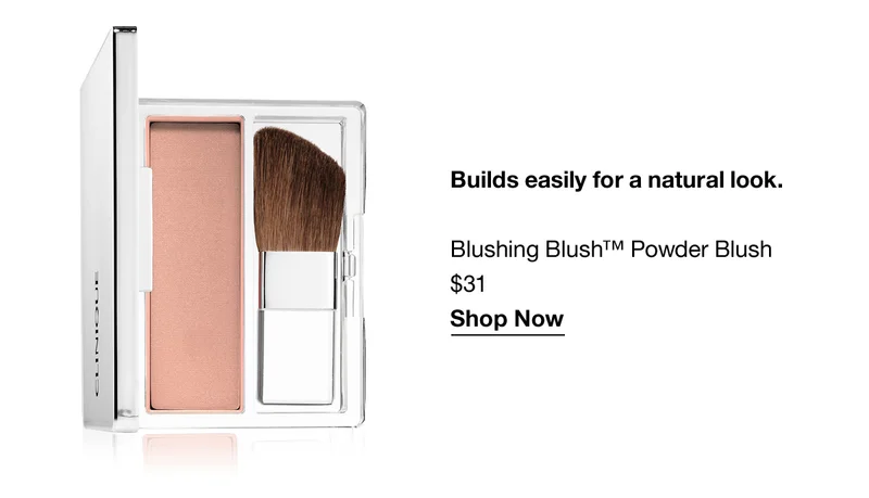 Builds easily for a natural look. Blushing Blush™ Powder Blush $31 Shop Now