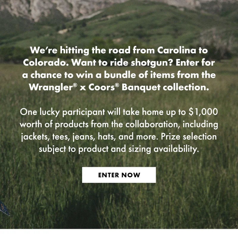 We're hitting the road from Carolina