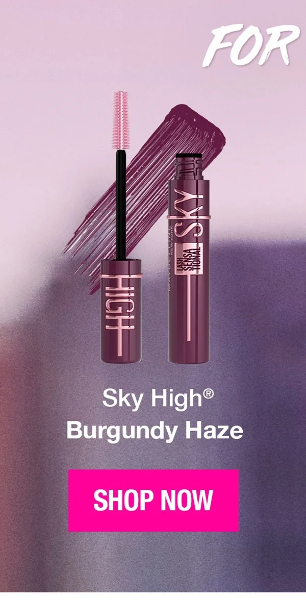 Sky High in Burgundy Haze