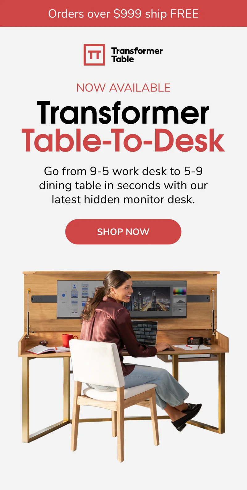 Transformer Table-To-Desk 🔥