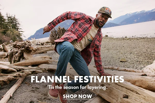 Flannel Festivities. 'Tis the season for layering. Shop Now