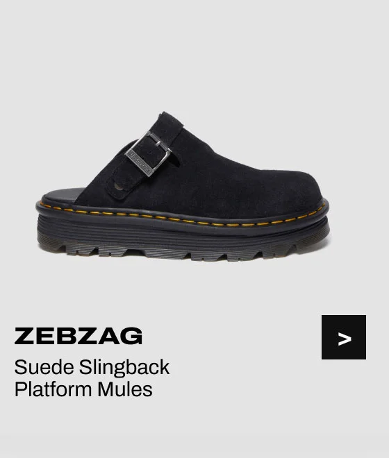 Zebzag Suede Slingback Platform Mules