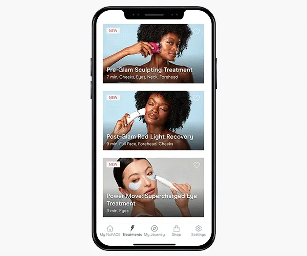 [GIF] Get first-look access at our newest launches, unlock exclusive treatments, follow step-by-step tutorials, and watch your progress with the Selfie Tracker.