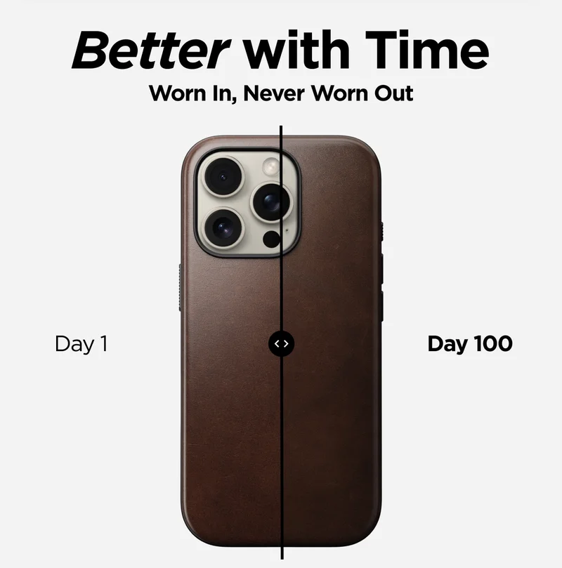 Better with time. Worn in, never worn out.