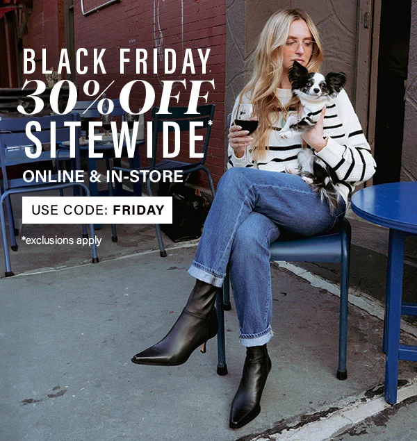 Black Friday 30% Off sitewide Use Code FRIDAY - STASIA
