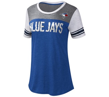MLB Women's Grand Slam Short Sleeve Round Neck Tee