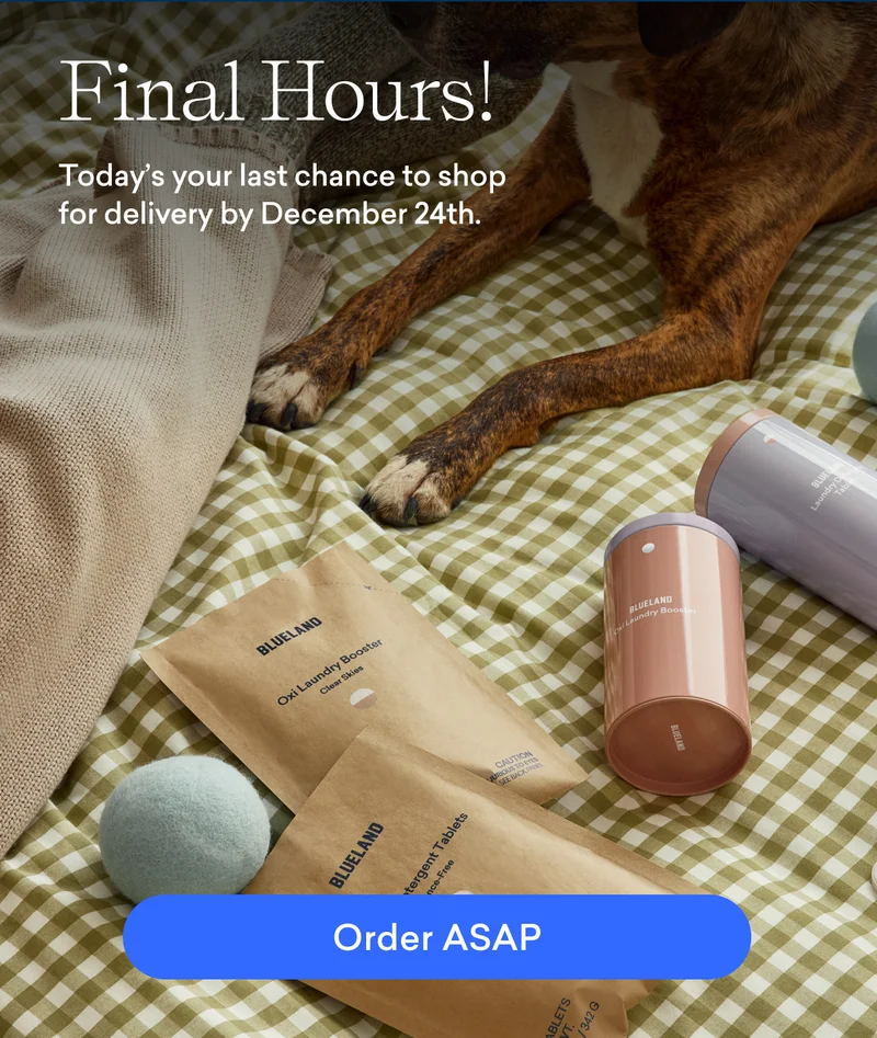 Order ASAP! Last day to shop for December 24 delivery.