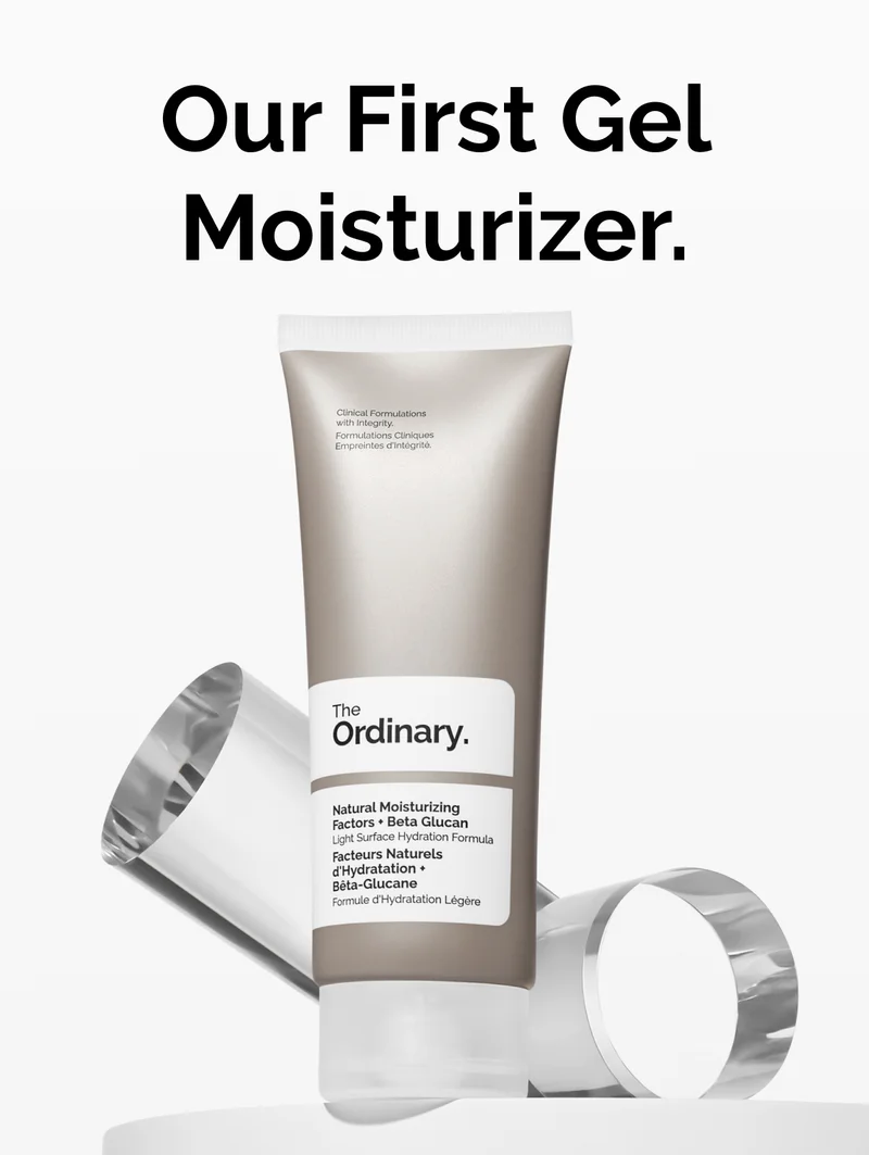 Our First Gel Moisturizer.