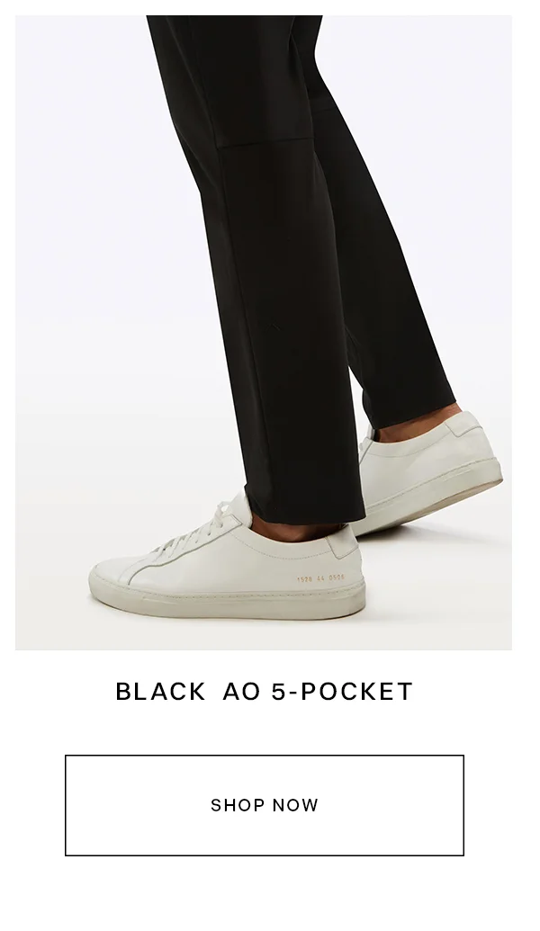AO 5-pocket Pant Black