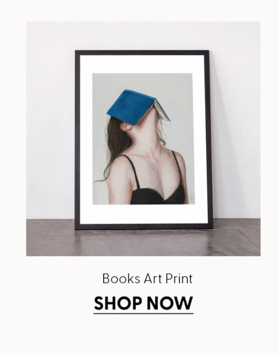 Books Art Print