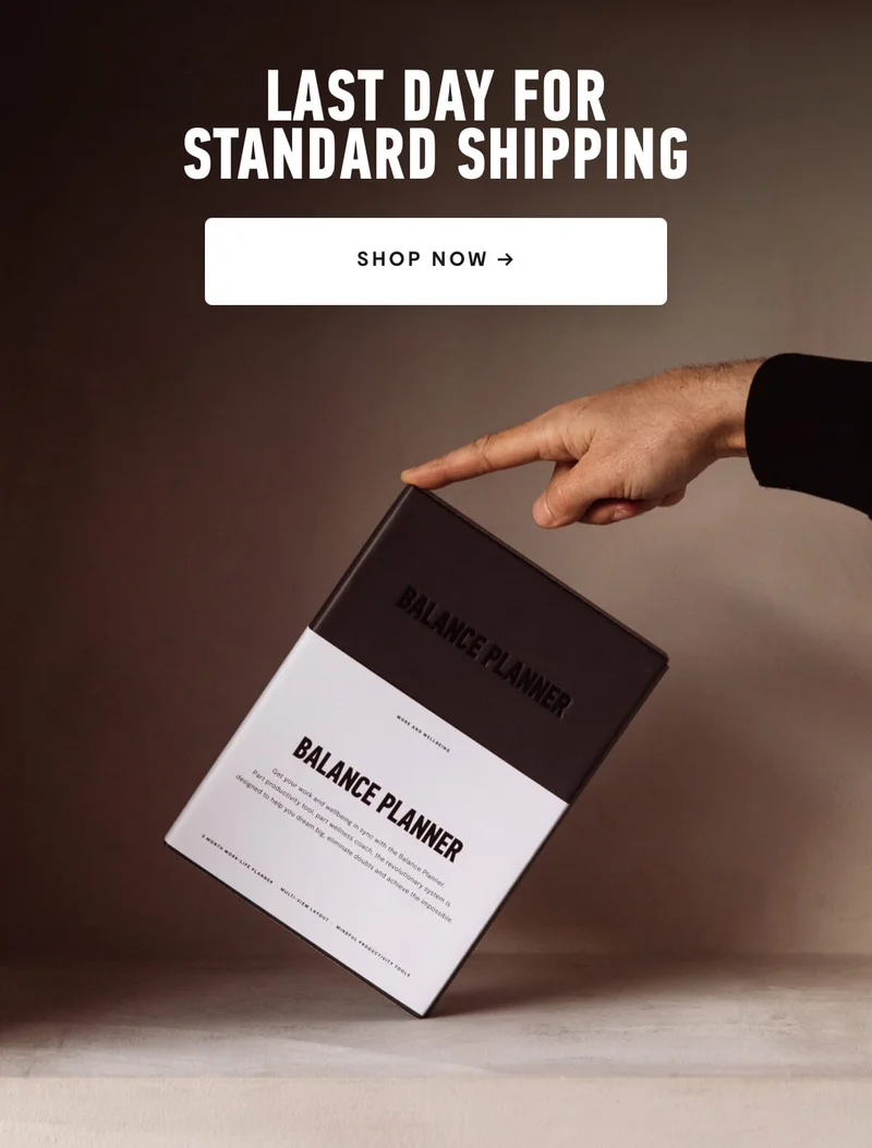 Last Day for Standard Shipping