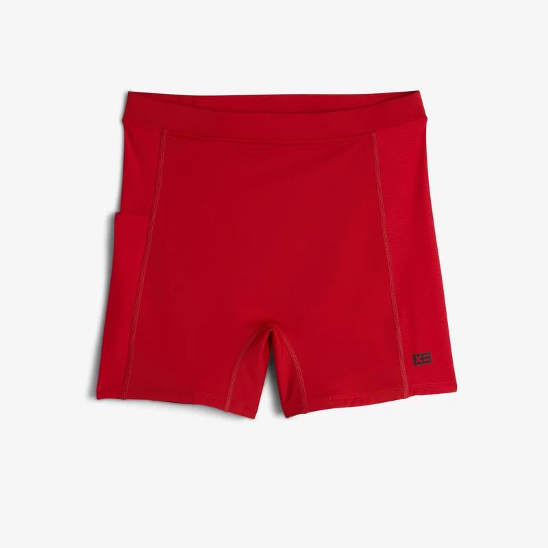 Image of Swim Solarmesh 4.5" Shorts - Red