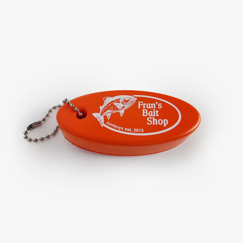 Image of Fran's Bait Shop Buoy Keychain