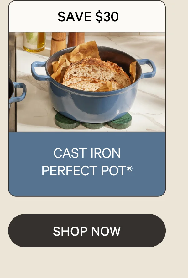 Cast Iron Perfect Pot