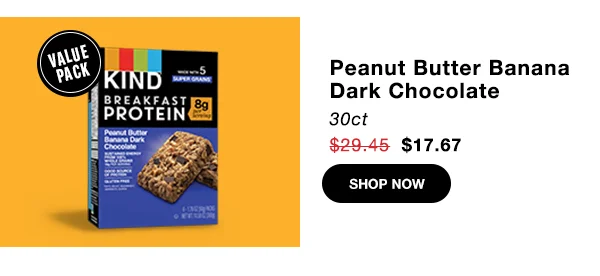 Peanut Butter Banana Dark Chocolate Breakfast Protein Bars