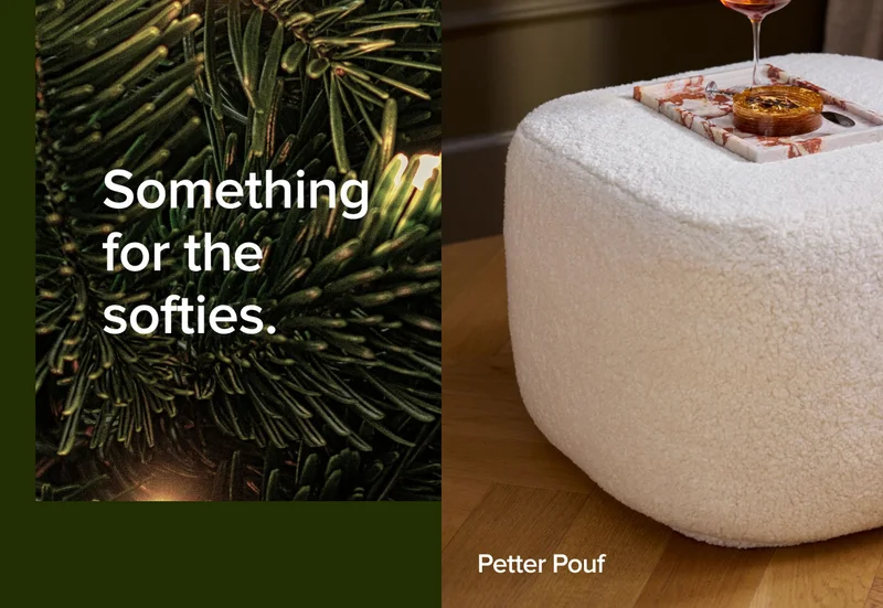 Something for the softies: Petter Pouf