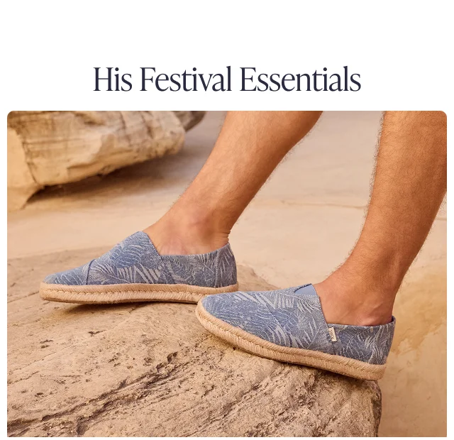 His festival essentials