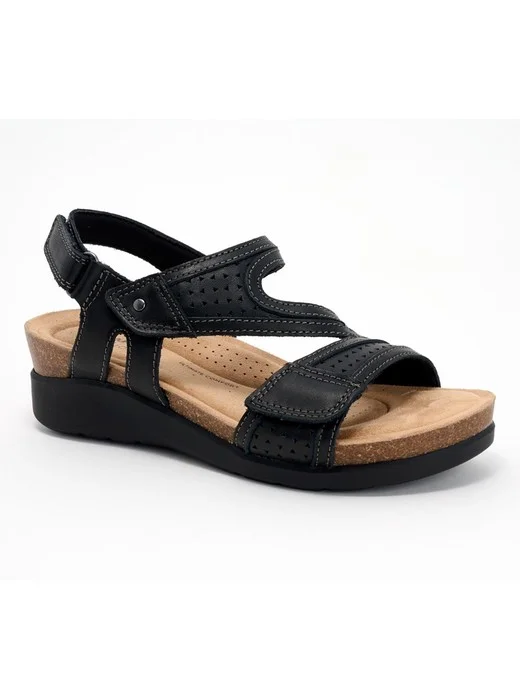 Clarks Collection Leather Sandals -Calenne Carmen