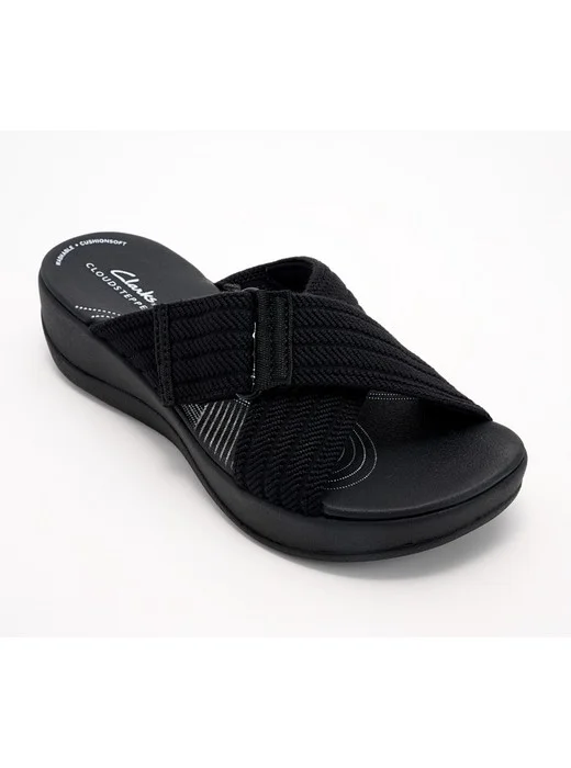 Clarks Cloudsteppers Slide Sandals - Arla Wave