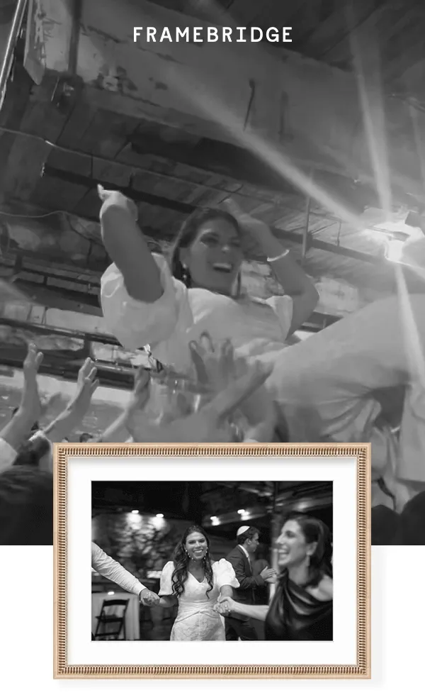 "My favorite moment this year. And probably ever.” Frame Your Year
