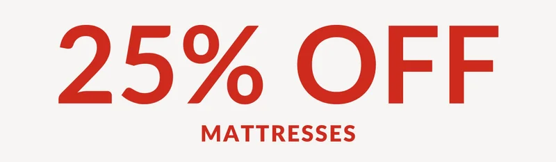 Presidents Day Sale—Extended! 25% off mattress + 2 FREE pillows ($180 value)