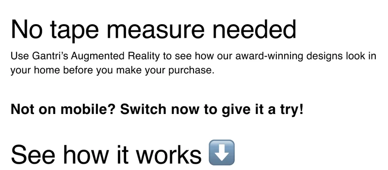 No tape measure needed | See how it works ⬇️