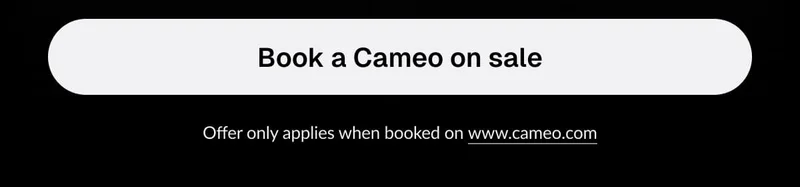 Book a Cameo on sale