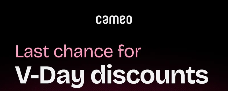 Last chance for V-Day discounts