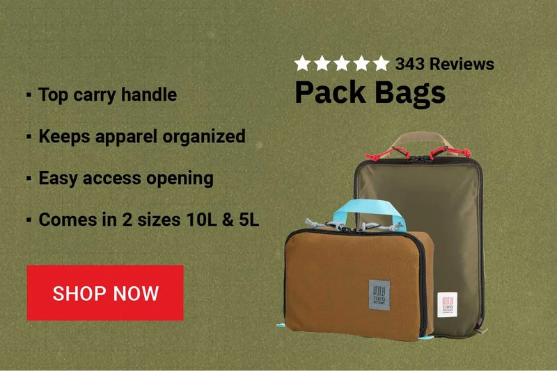 Topo Pack Bags
